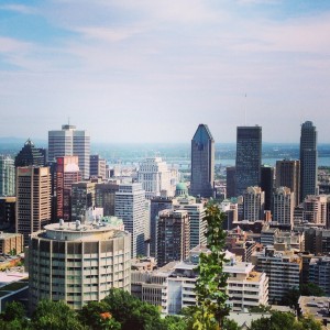 Montreal Skyline from Mont-Royal